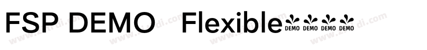 FSP DEMO   Flexible字体转换